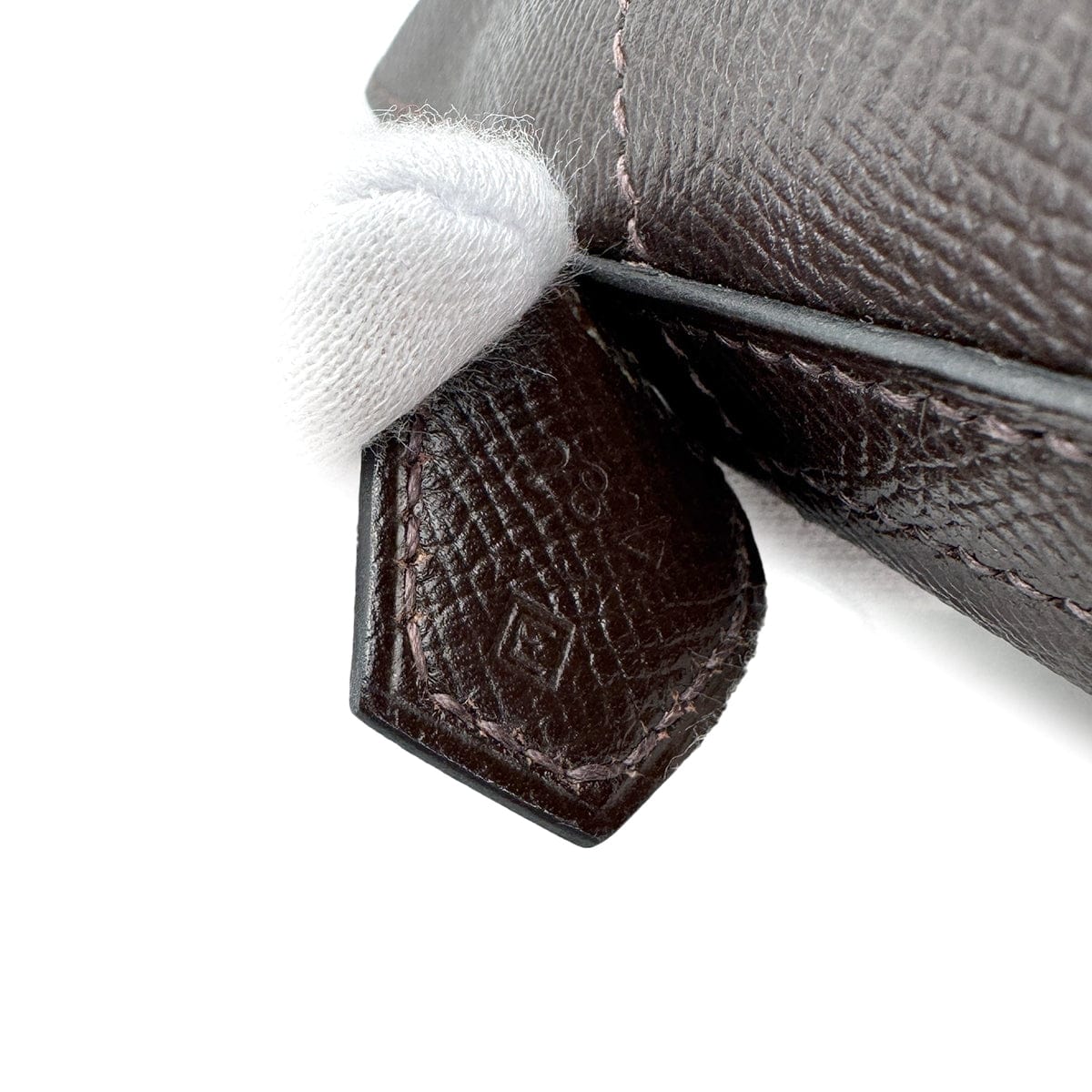 Luxury Promise Japan HERMES BOLIDE 31 CHOCOLAT COUCHEVEL HAND SHOULDER BAG □E GHW 90306853