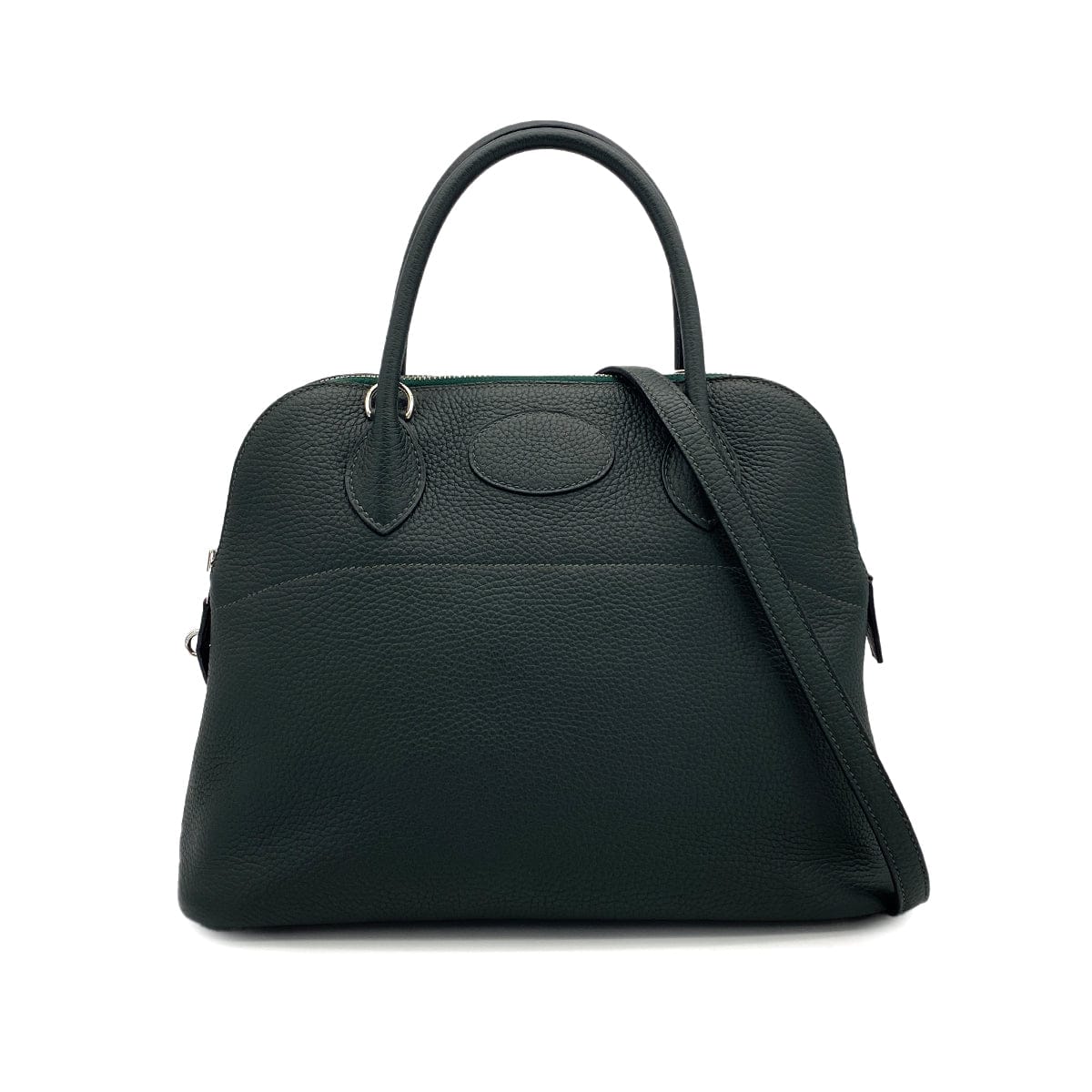 Luxury Promise Japan HERMES BOLIDE 31 VERT FONCE TAURILLON CLEMENCE HAND SHOULDER BAG 2015 T STAMP PALLADIUM HARDWARE 90323973