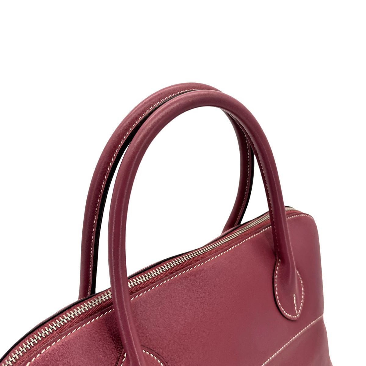 Luxury Promise Japan HERMES BOLIDE RELAX 35 ROSE WOOD VEAU SIKKIM HAND BAG □O SHW 90296563