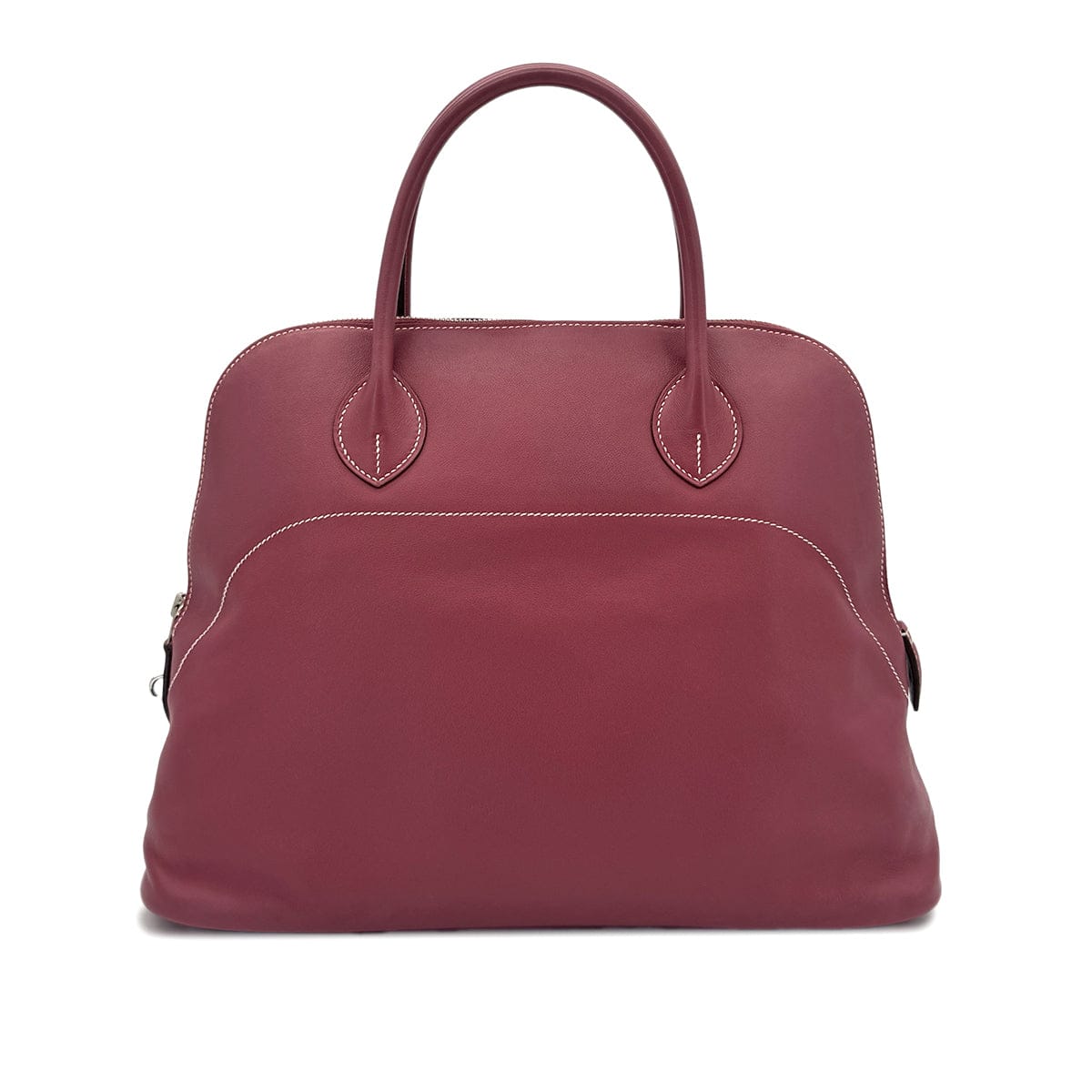 Luxury Promise Japan HERMES BOLIDE RELAX 35 ROSE WOOD VEAU SIKKIM HAND BAG □O SHW 90296563