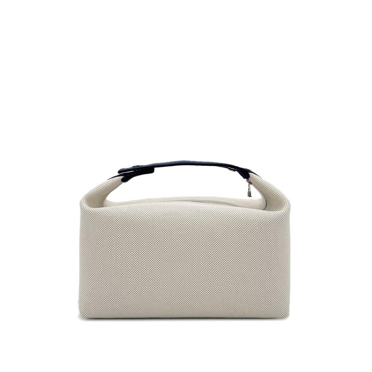 Luxury Promise Japan HERMES BRIDE A BRAC CABRIOLE GM GRIS PERLE TOILE H POUCH HAND BAG 90281414