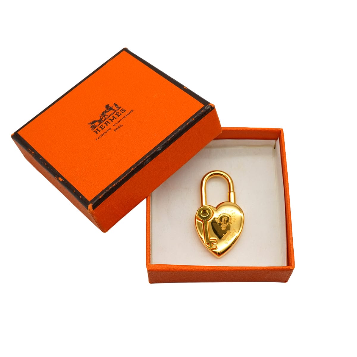 Luxury Promise Japan HERMES CADENA CHARM ANNEE DE LA FANTAISIE 2004 GOLD ACCESSORY 90338887