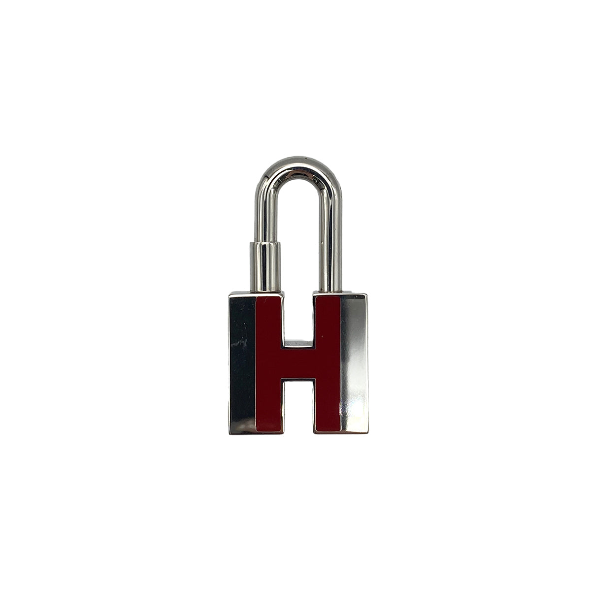Luxury Promise Japan HERMES CADENA CHARM RED SILVER 90274875