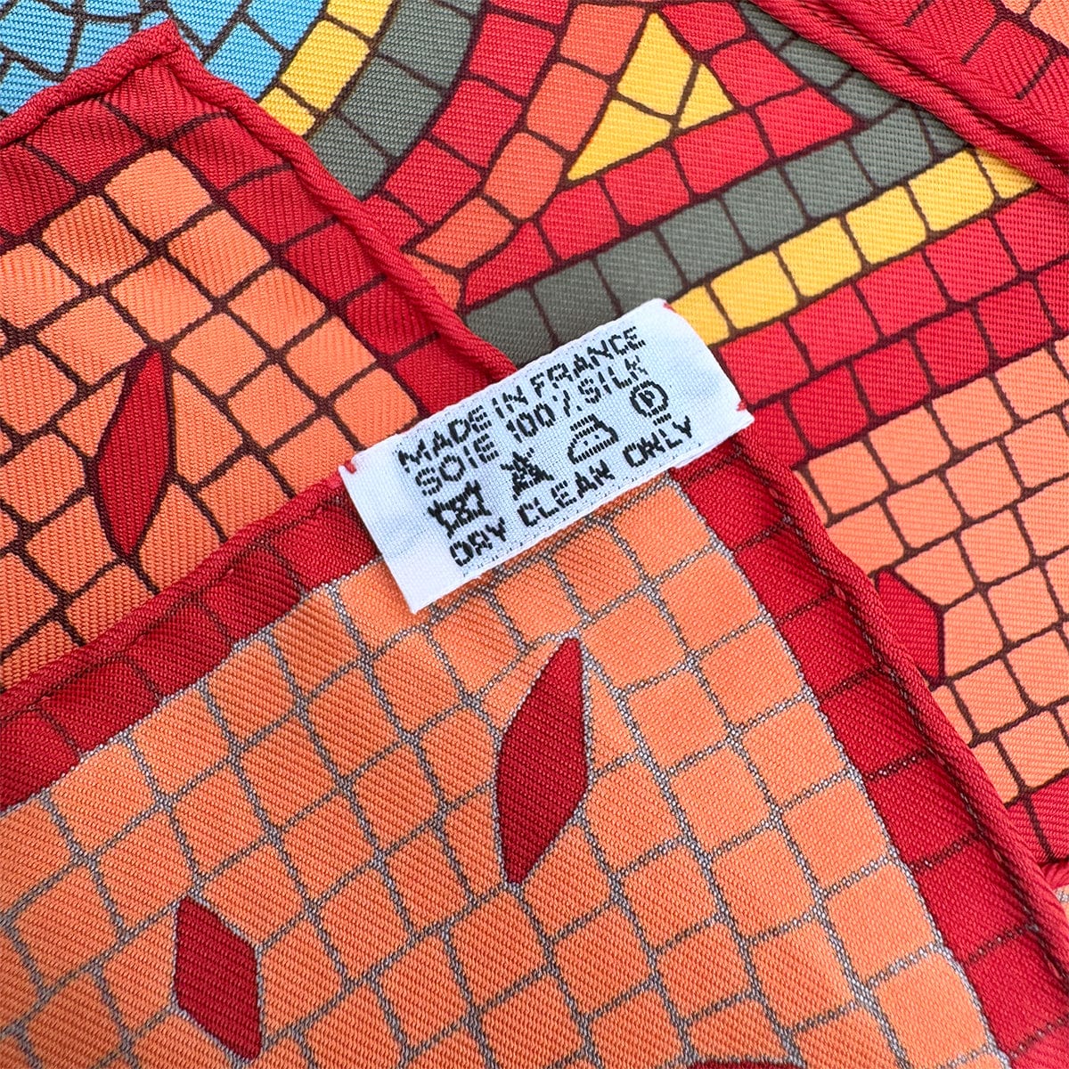 Luxury Promise Japan HERMES CARRE 90 CAVE FELEM SCARF SILK MULTICOLOR 90276340