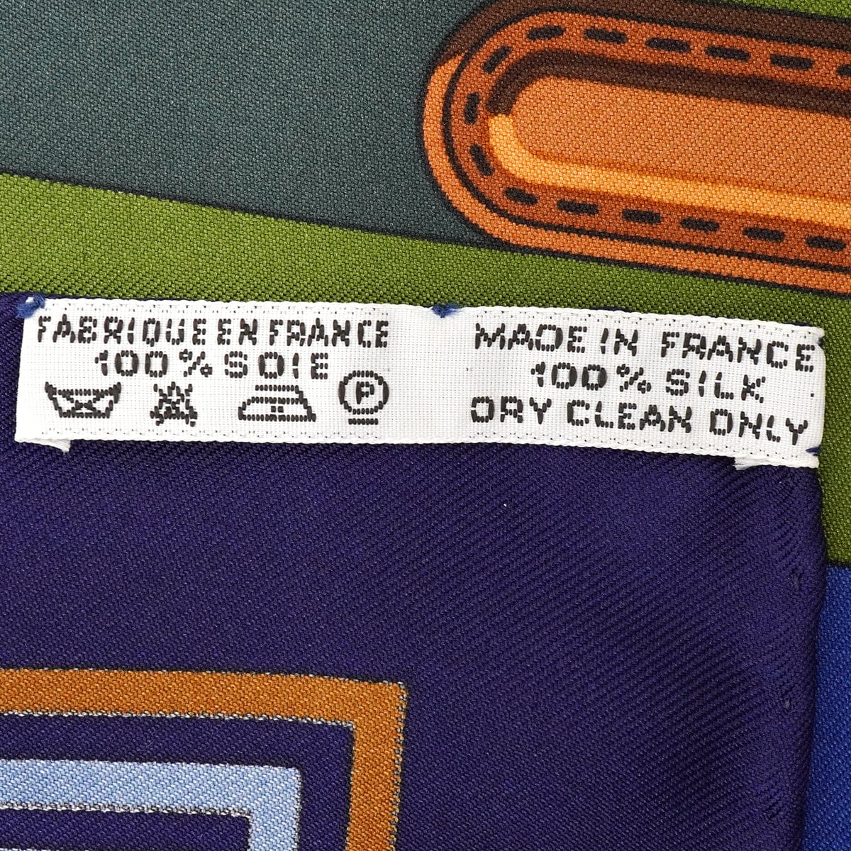 Luxury Promise Japan HERMES CARRE 90 SCARF LES SANGLES MULTICOLOR SILK 90345076