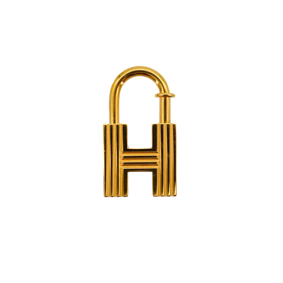 Luxury Promise Japan HERMES CHARM CADENA PREMIERS PAS DANS LE SIECLE CLASSIC H 2000 GOLD ACCESSORY 90341465