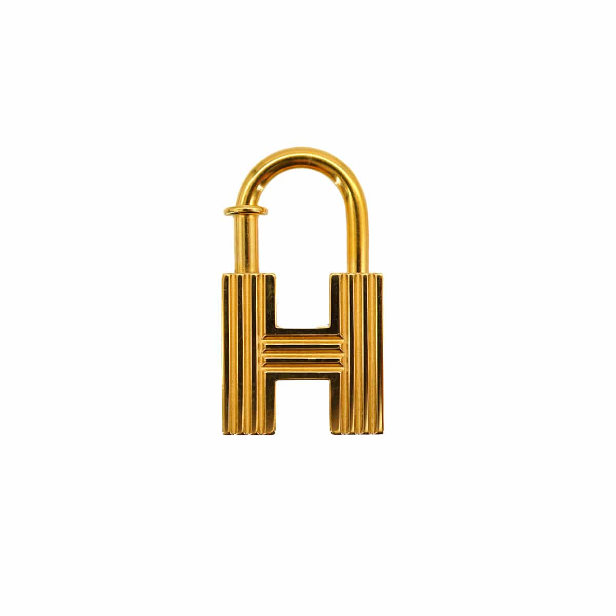 Luxury Promise Japan HERMES CHARM CADENA PREMIERS PAS DANS LE SIECLE CLASSIC H 2000 GOLD ACCESSORY 90341465