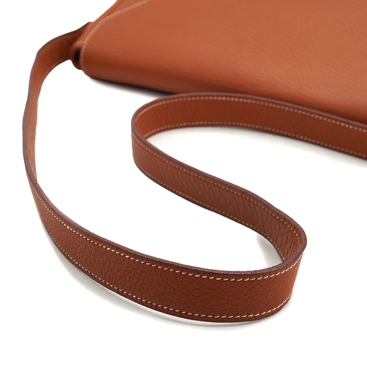 Luxury Promise Japan HERMES CHRISTINE NOISETTE TAURILLON CLEMENCE SHOULDER BAG 1996 CIRCLE Z 90327301