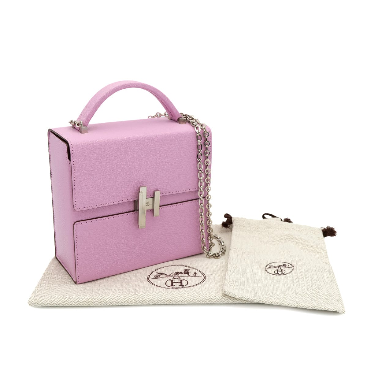 Luxury Promise Japan HERMES CINHETIC TO GO MAUVE SYLVESTRE CHEVRE HAND SHOULDER BAG D SHW 90301638