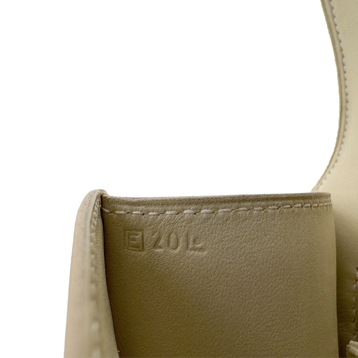Luxury Promise Japan HERMES CONSTANCE 23 BEIGE BOXCALF SHOULDER BAG □E GOLD HARDWARE 90310255