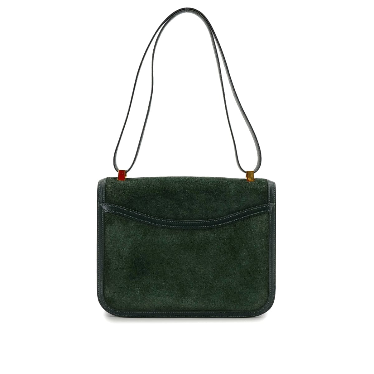 Luxury Promise Japan HERMES CONSTANCE 23 VERT DEBRIS SHOULDER BAG 1981 CIRCLE K GOLD HARDWARE 90312925