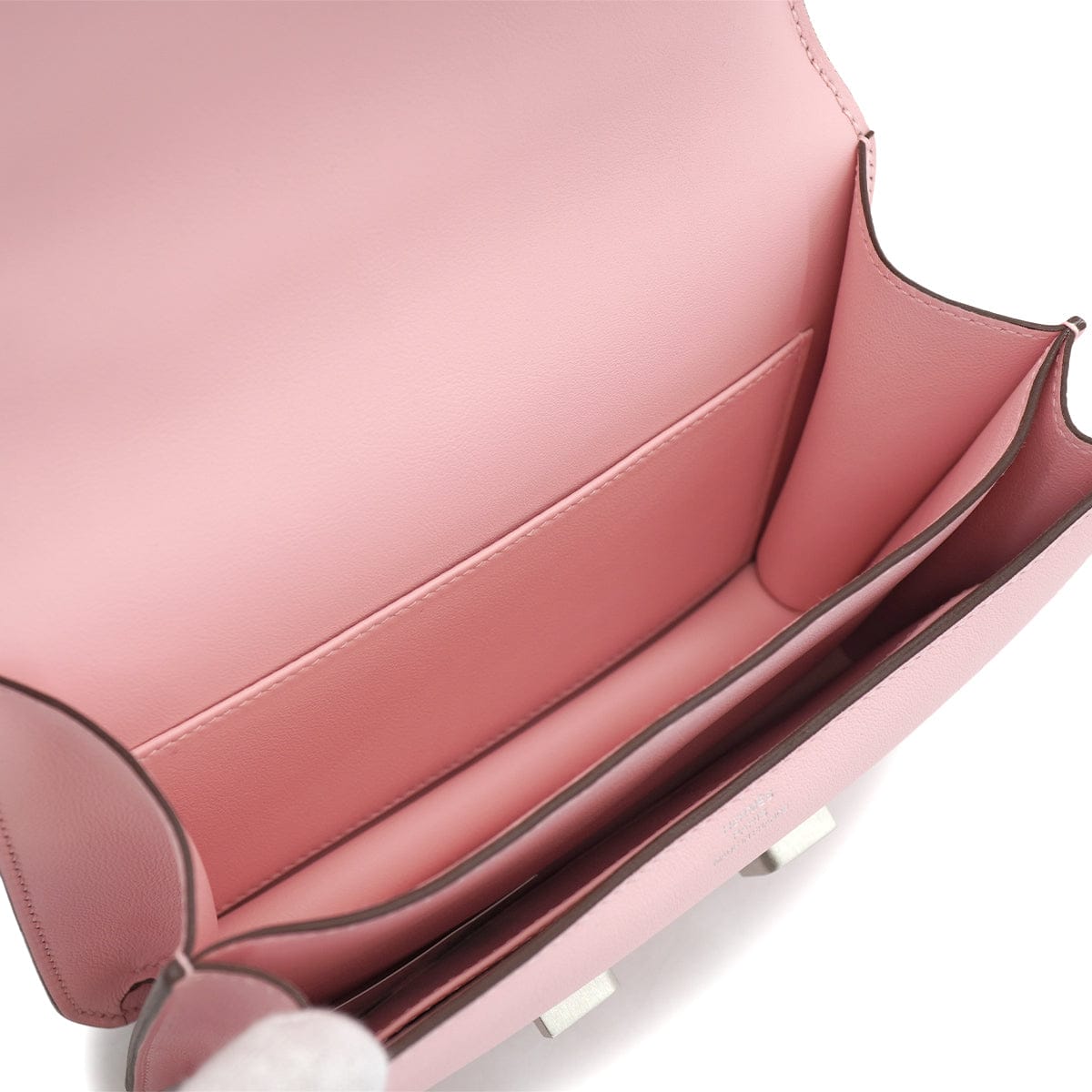 Luxury Promise Japan HERMES CONSTANCE 3 MINI 18 ROSE SAKURA SWIFT SHOULDER BAG 2025 K STAMP PALLADIUM HARDWARE 90327147