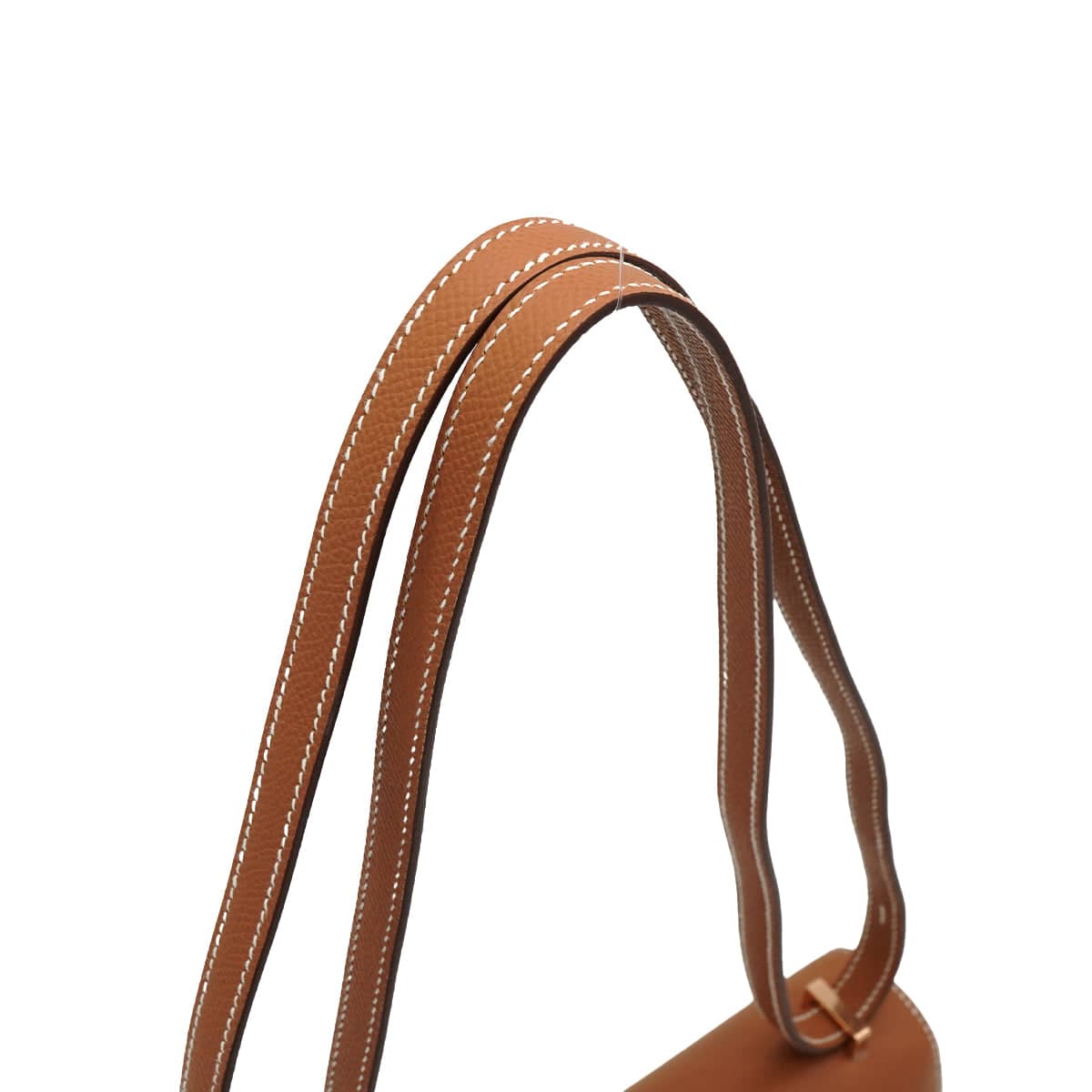 Luxury Promise Japan HERMES CONSTANCE ELAN GOLD EPSOM SHOULDER BAG 2025 K STAMP ROSE GOLD HARDWARE 90335784