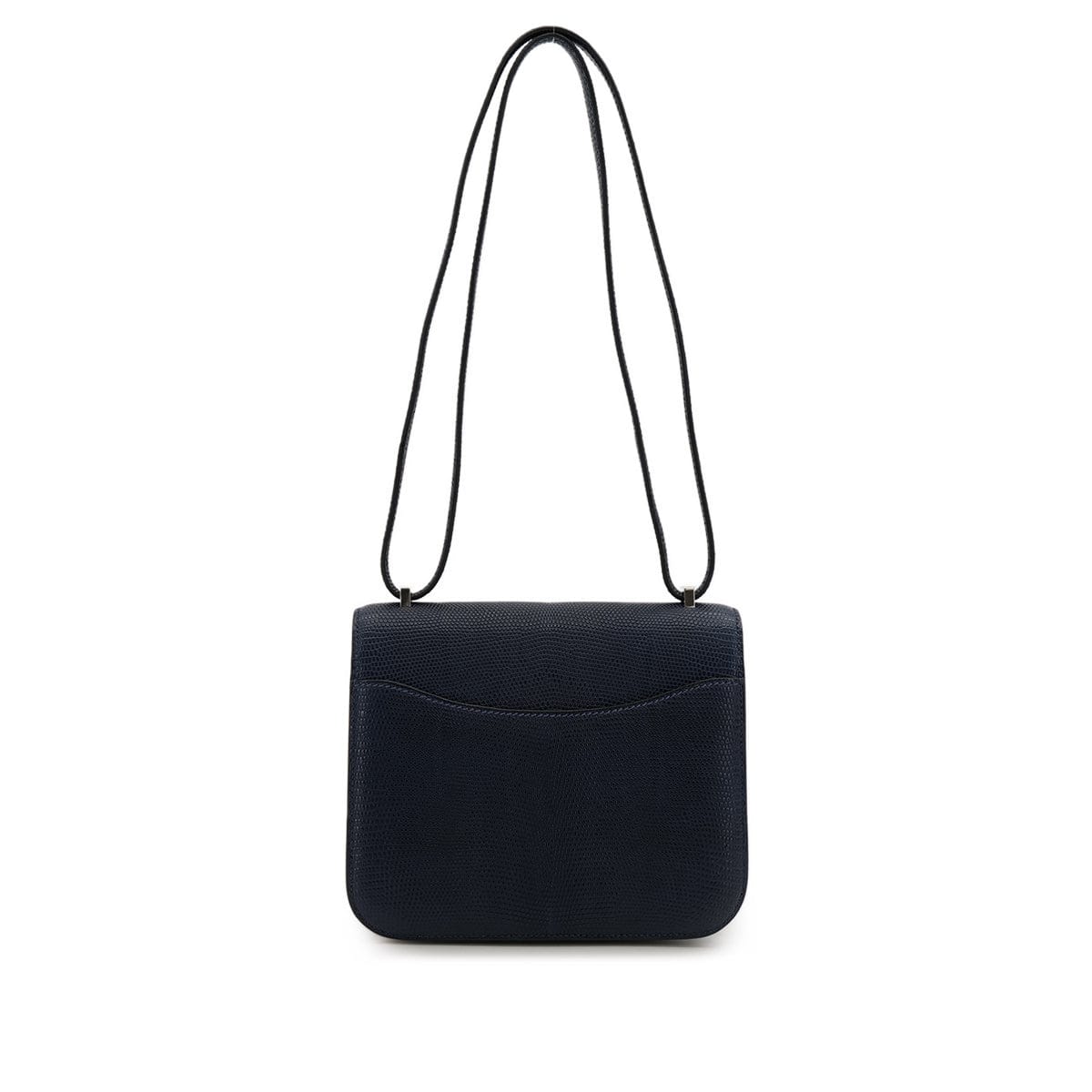 Luxury Promise Japan HERMES CONSTANCE MINI 18 AIZOME TOMEKON LIZARD SHOULDER BAG 2022 U PALLADIUM HARDWARE 90311955
