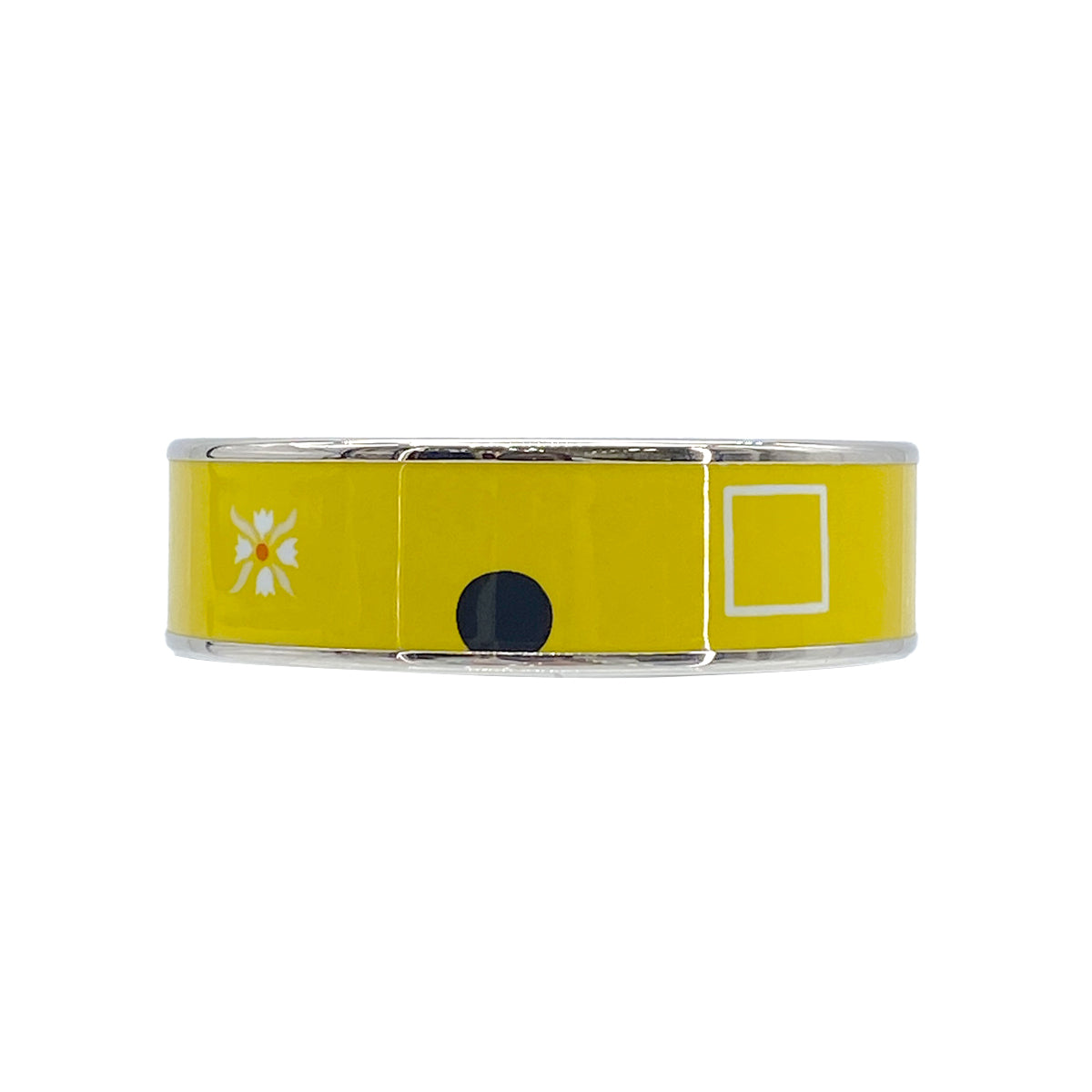 Luxury Promise Japan HERMES EMAIL BANGLE BRACELET YELLOW ACCESSORY 90276664