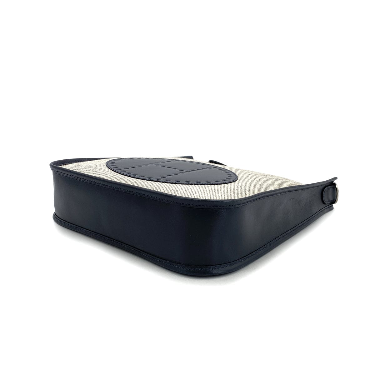 Luxury Promise Japan HERMES EVELYNE PM GRAPHITE BOXCALF TOILE H SHOULDER BAG □K 90295735