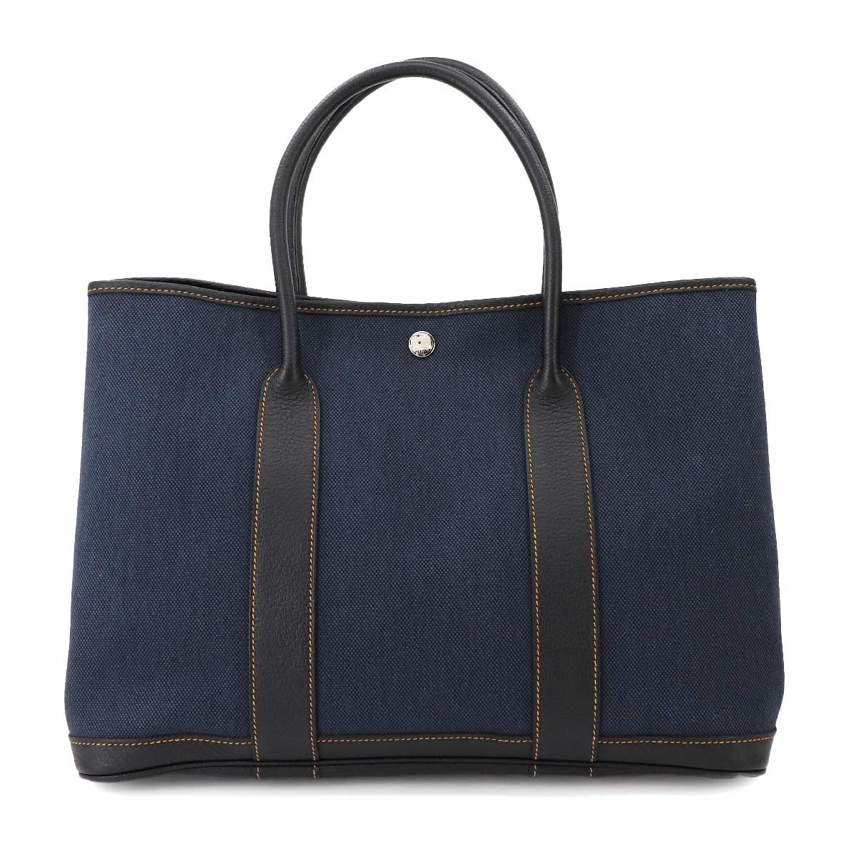 Luxury Promise Japan HERMES GARDEN PARTY 36 PM DENIM FONCE TOTE BAG □P 90259707