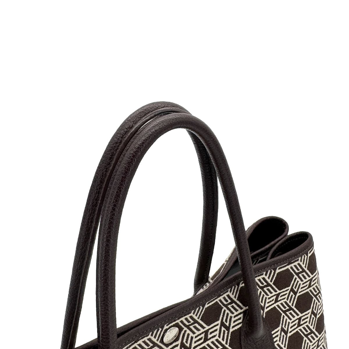 Luxury Promise Japan HERMES GARDEN PARTY 36 PM EBENE TOILE SO H BUFFLE SKIPPER TOTE BAG □K 90259710