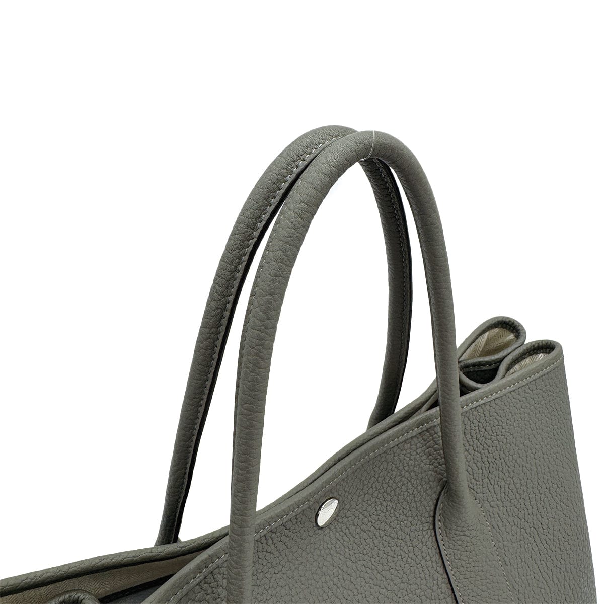 Luxury Promise Japan HERMES GARDEN PARTY PM GRIS MEYER VEAU NEGONDA TOTE BAG U 90310316