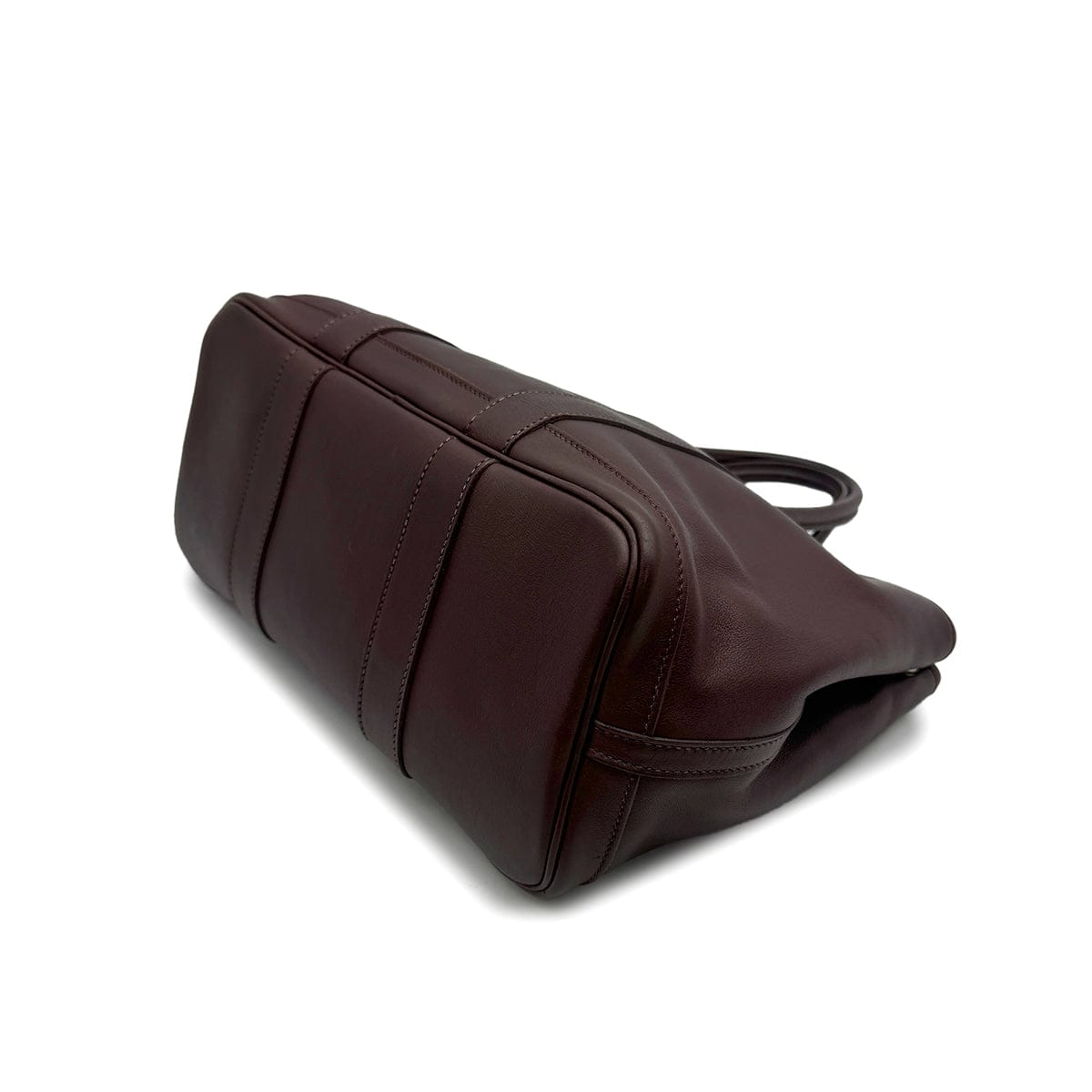 Luxury Promise Japan HERMES GARDEN PARTY TWILLY TPM HAVANE VEAU GULLIVER HAND BAG 2005 SQUARE I 90318616