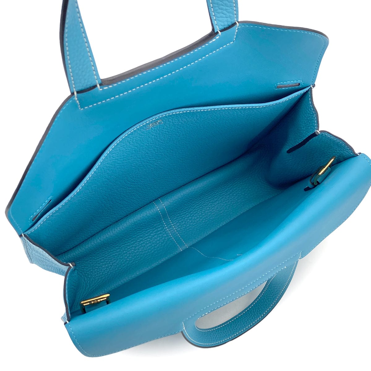 Luxury Promise Japan HERMES HALZAN 31 BLUE DE NORD TAURILLON CLEMENCE 5WAY HAND SHOULDER BAG D GHW 90305901