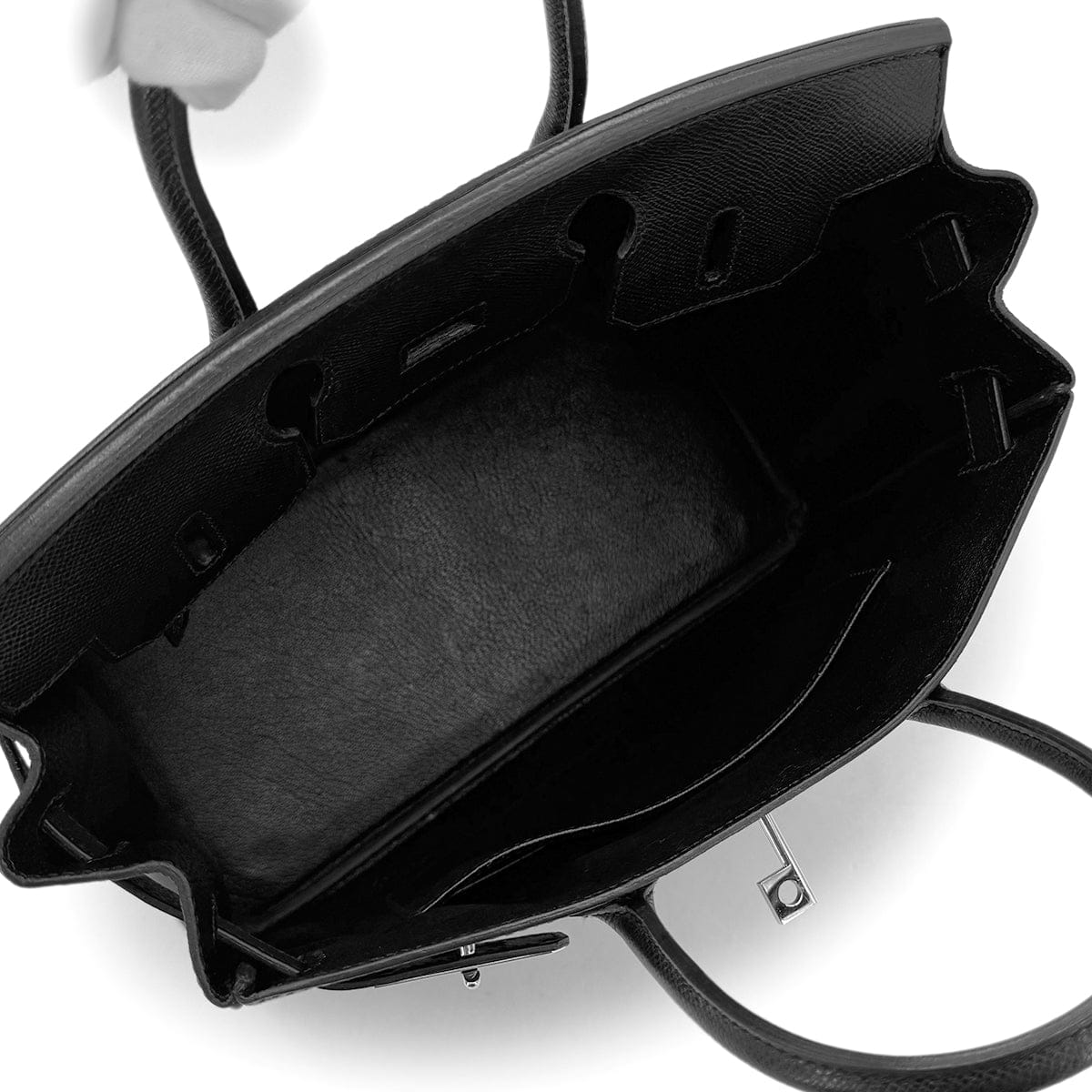 Luxury Promise Japan HERMES HAUT A COURROIES 28 BLACK VEAU EPSOM HAND BAG ▢J SHW 90294139