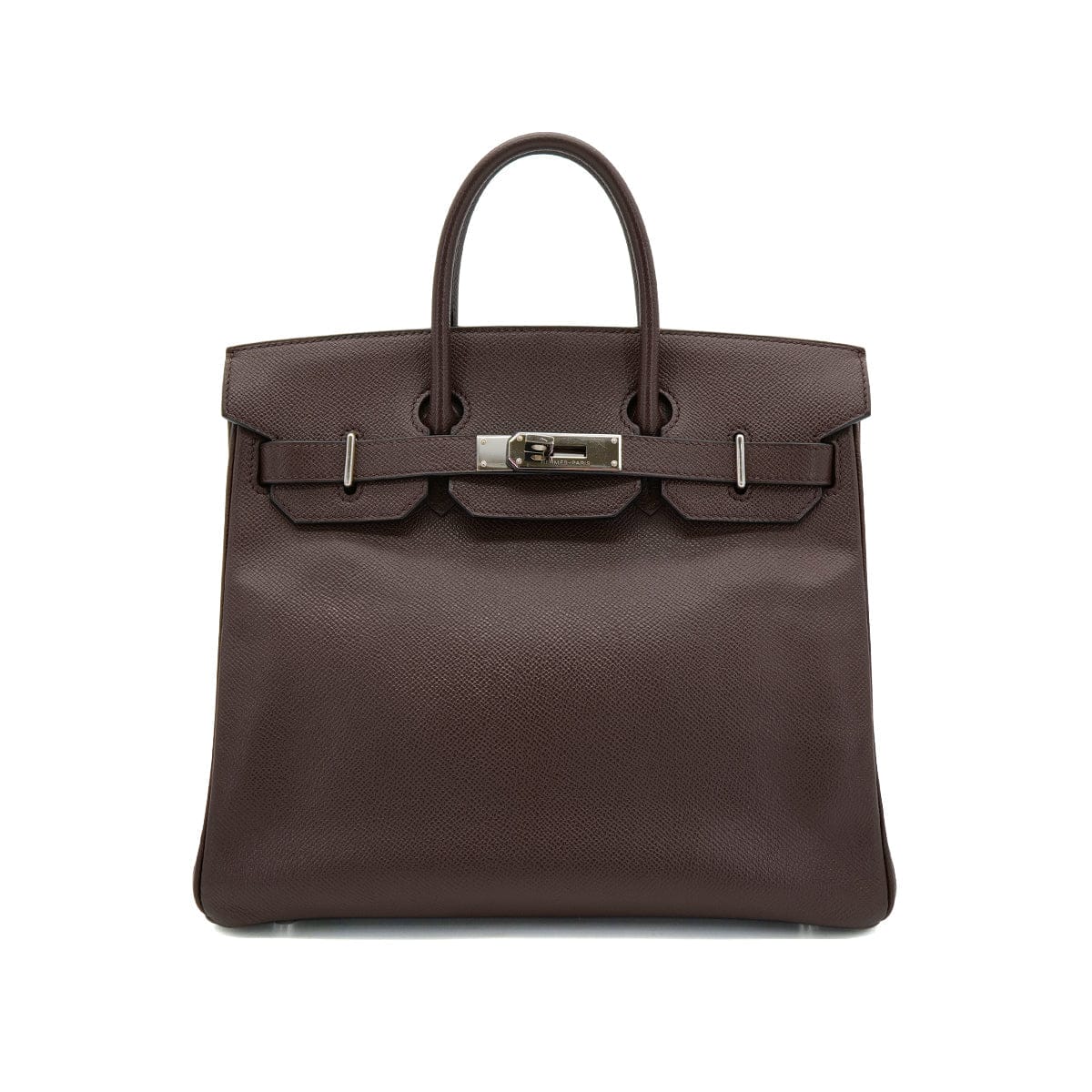 Luxury Promise Japan HERMES HAUT A COURROIES 28 CHOCOLAT EPSOM HAND BAG □J PHW 90305673
