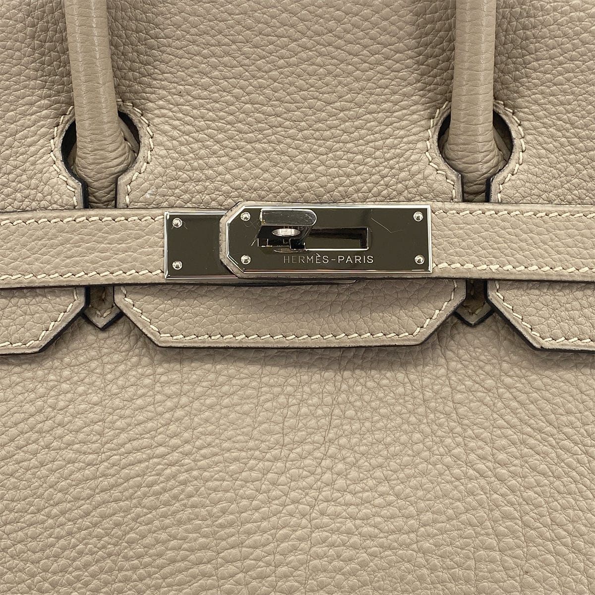 Luxury Promise Japan HERMES HAUT A COURROIES 28 GRIS TOURTERELLE TOGO HAND BAG □H GHW 90301843