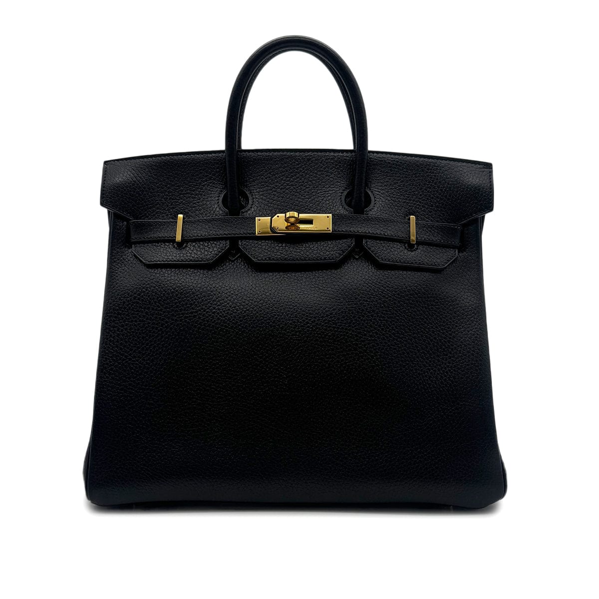 Luxury Promise Japan HERMES HAUT A COURROIES 32 BLACK ARDENNES HAND BAG 〇Z GHW 90303607