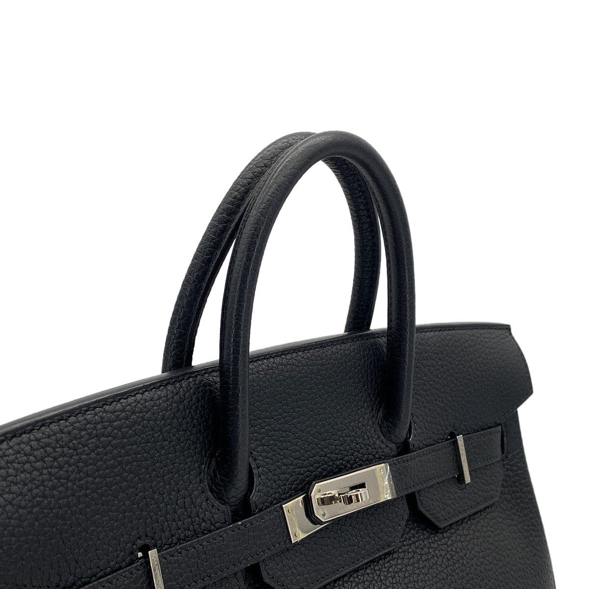 Luxury Promise Japan HERMES HAUT A COURROIES 32 BLACK TOGO HAND BAG 2003 SQUARE G PALLADIUM HARDWARE 90312516