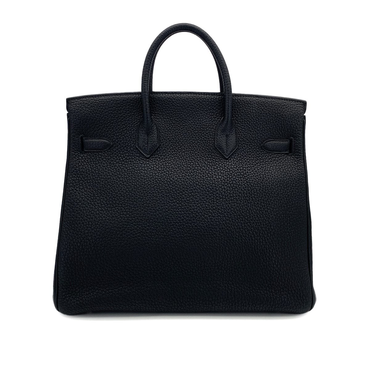 Luxury Promise Japan HERMES HAUT A COURROIES 32 BLACK TOGO HAND BAG 2003 SQUARE G PALLADIUM HARDWARE 90312516