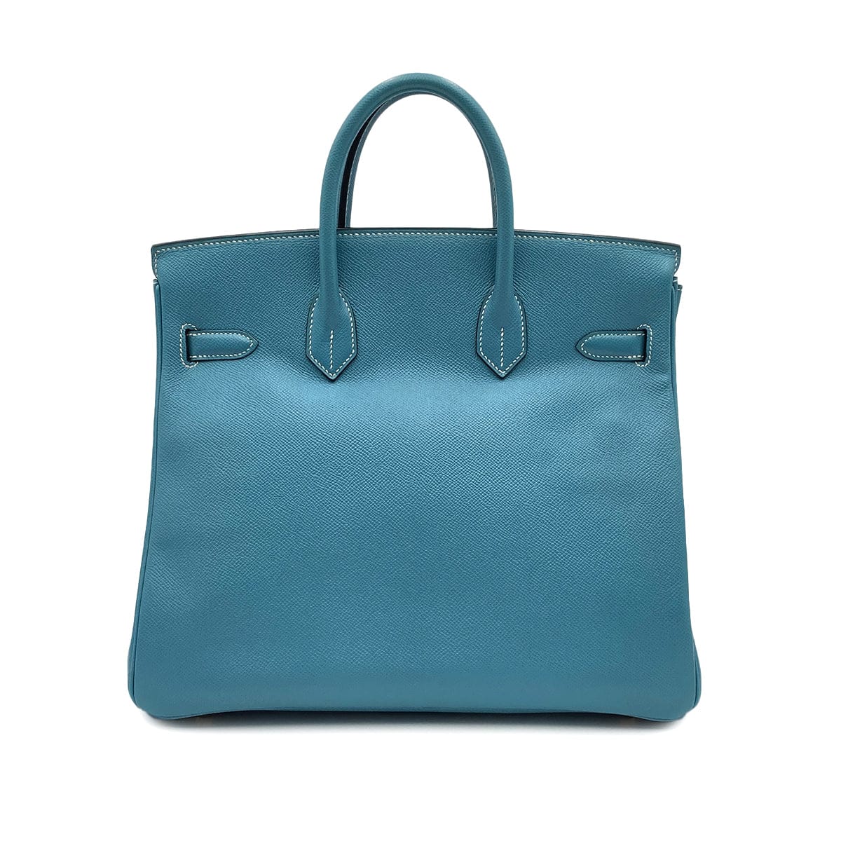 Luxury Promise Japan HERMES HAUT A COURROIES 32 BLUE JEAN EPSOM HAND BAG □C SHW 90299364