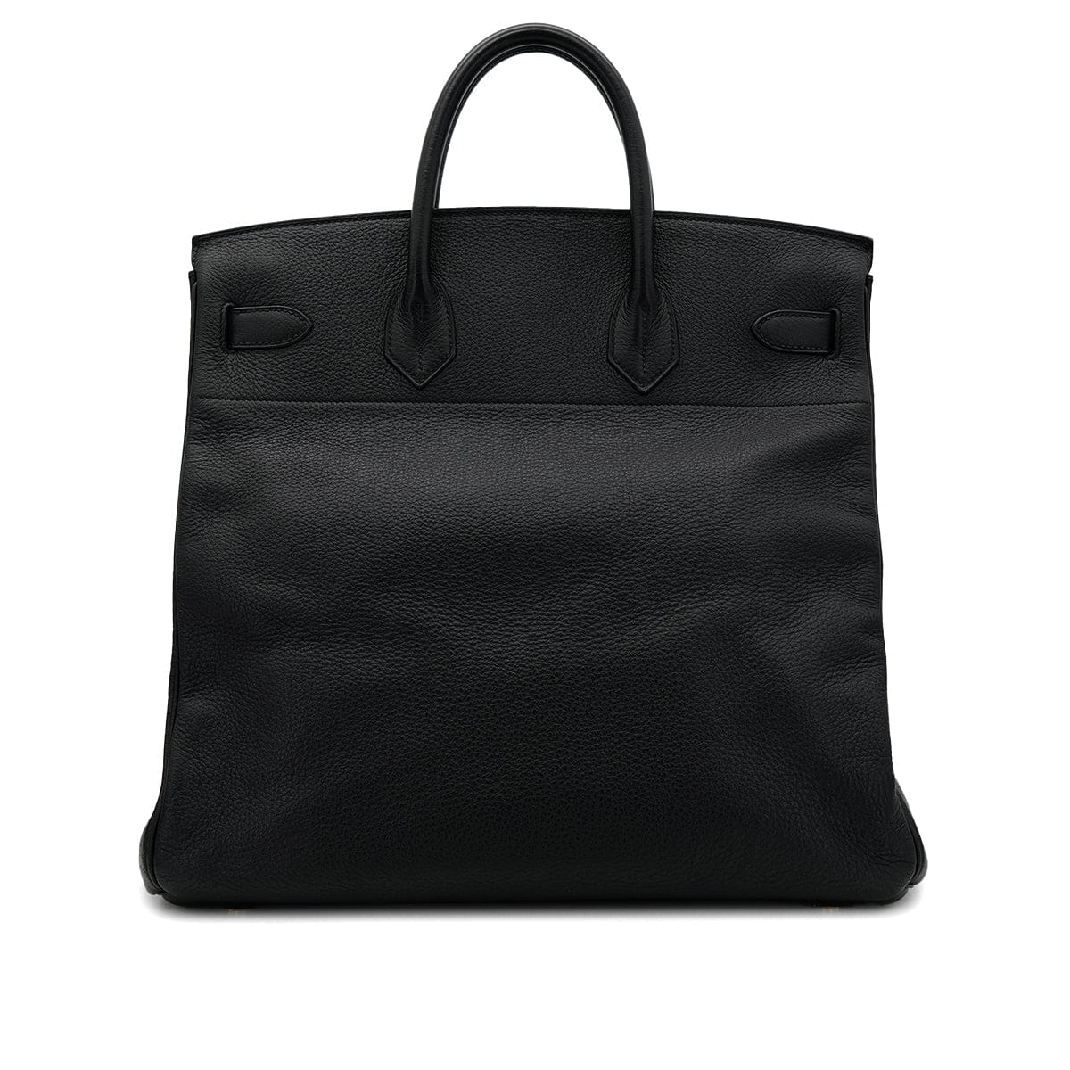 Luxury Promise Japan HERMES HAUT A COURROIES 40 BLACK TOGO HAND BAG □F GHW 90306275