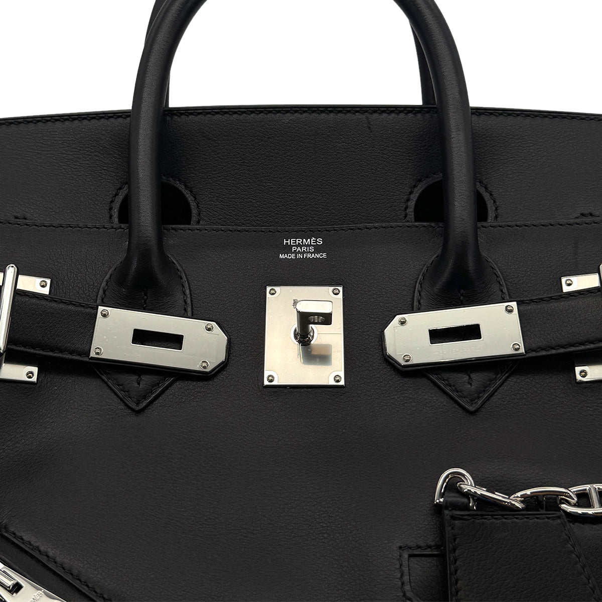 Luxury Promise Japan HERMES HAUT A COURROIES 40 ROCK BLACK EVER GRAIN HAND BAG B SHW 90294967