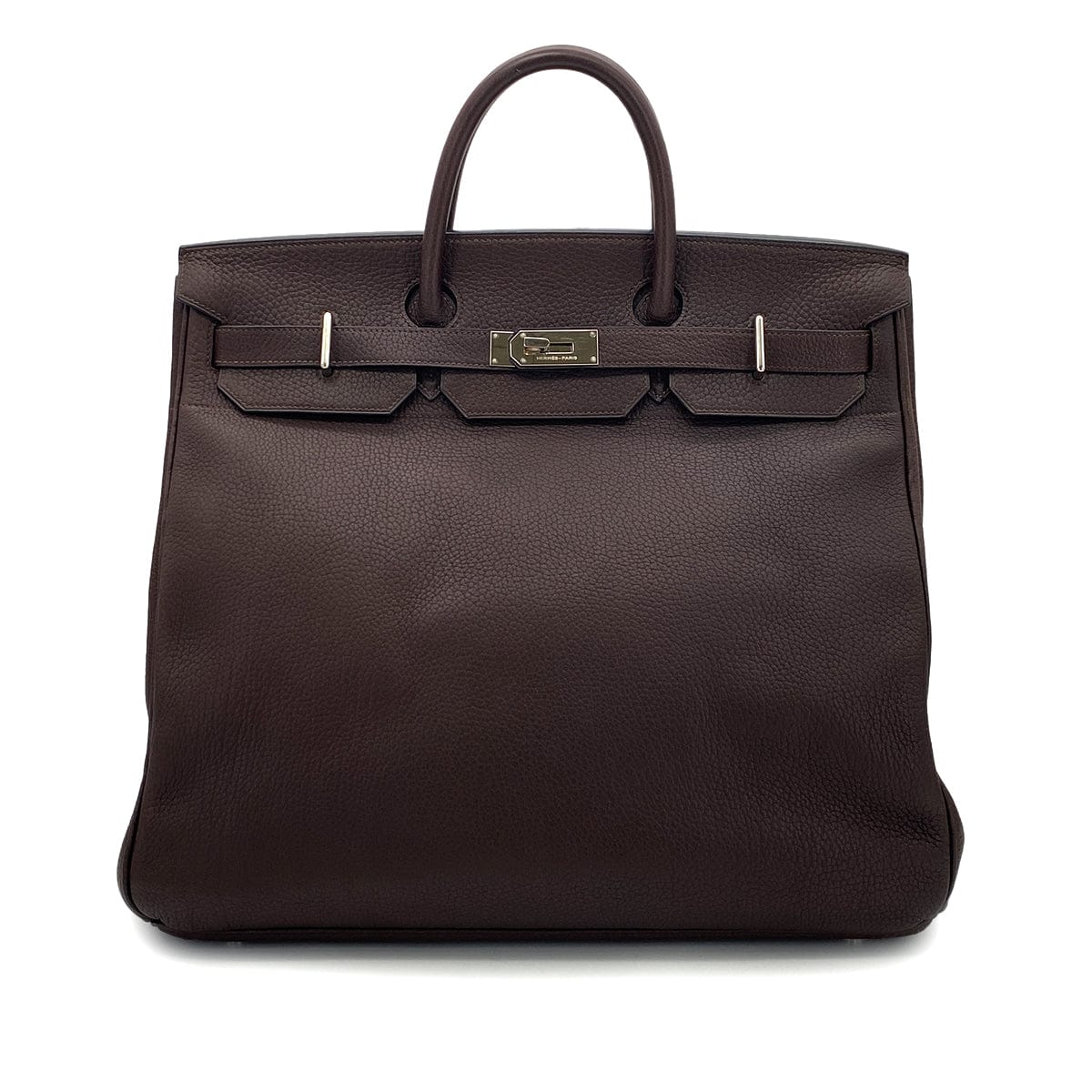 Luxury Promise Japan HERMES HAUT A COURROIES 45 CHOCOLAT TOGO HAND BAG □C SHW 90301846