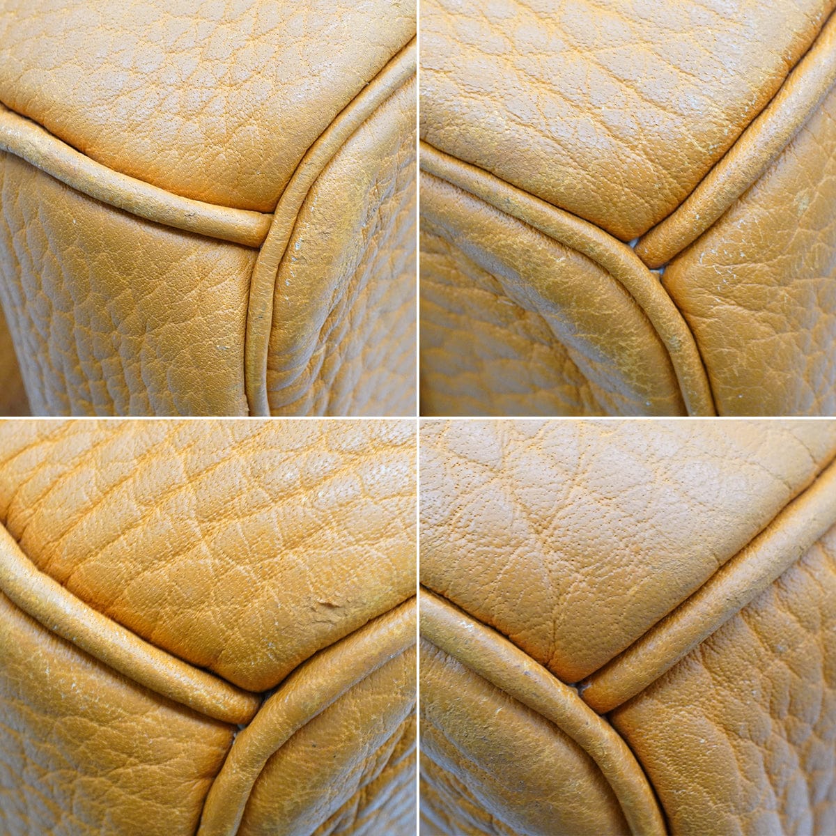 Luxury Promise Japan HERMES HAUT A COURROIES 45 NATURAL FJORD HAND BAG 1992 CIRCLE V GOLD HARDWARE 90346983