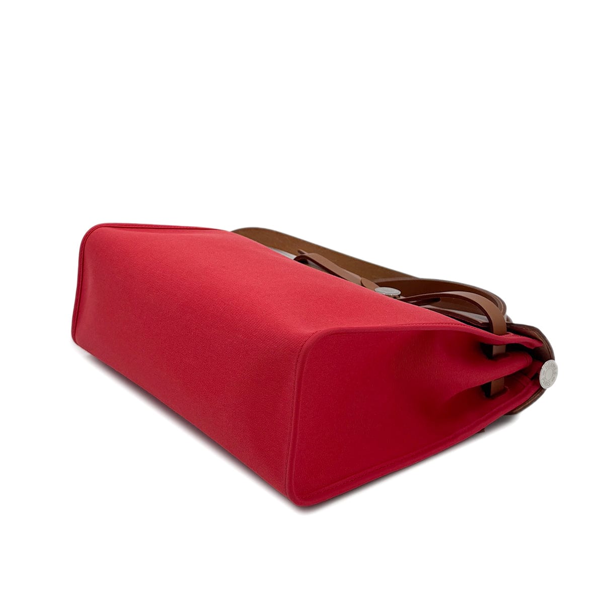 Luxury Promise Japan HERMES HER BAG ZIP PM 31 BOUGAINVILLIER FAUVE VACHE HUNTER TOILE OFFICIER TOTE SHOULDER BAG C 90279780