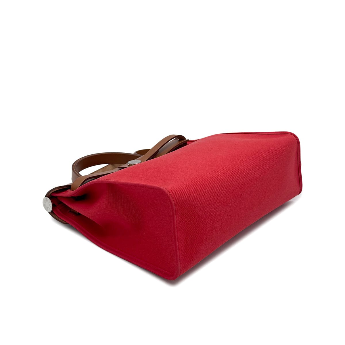 Luxury Promise Japan HERMES HER BAG ZIP PM 31 BOUGAINVILLIER FAUVE VACHE HUNTER TOILE OFFICIER TOTE SHOULDER BAG C 90279780