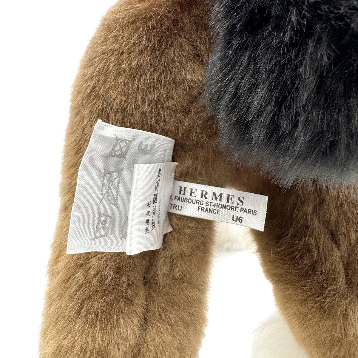 Luxury Promise Japan HERMES HERMY PM HORSE NATURAL ACRYLIC POLYESTER STUFFED TOY 90283078