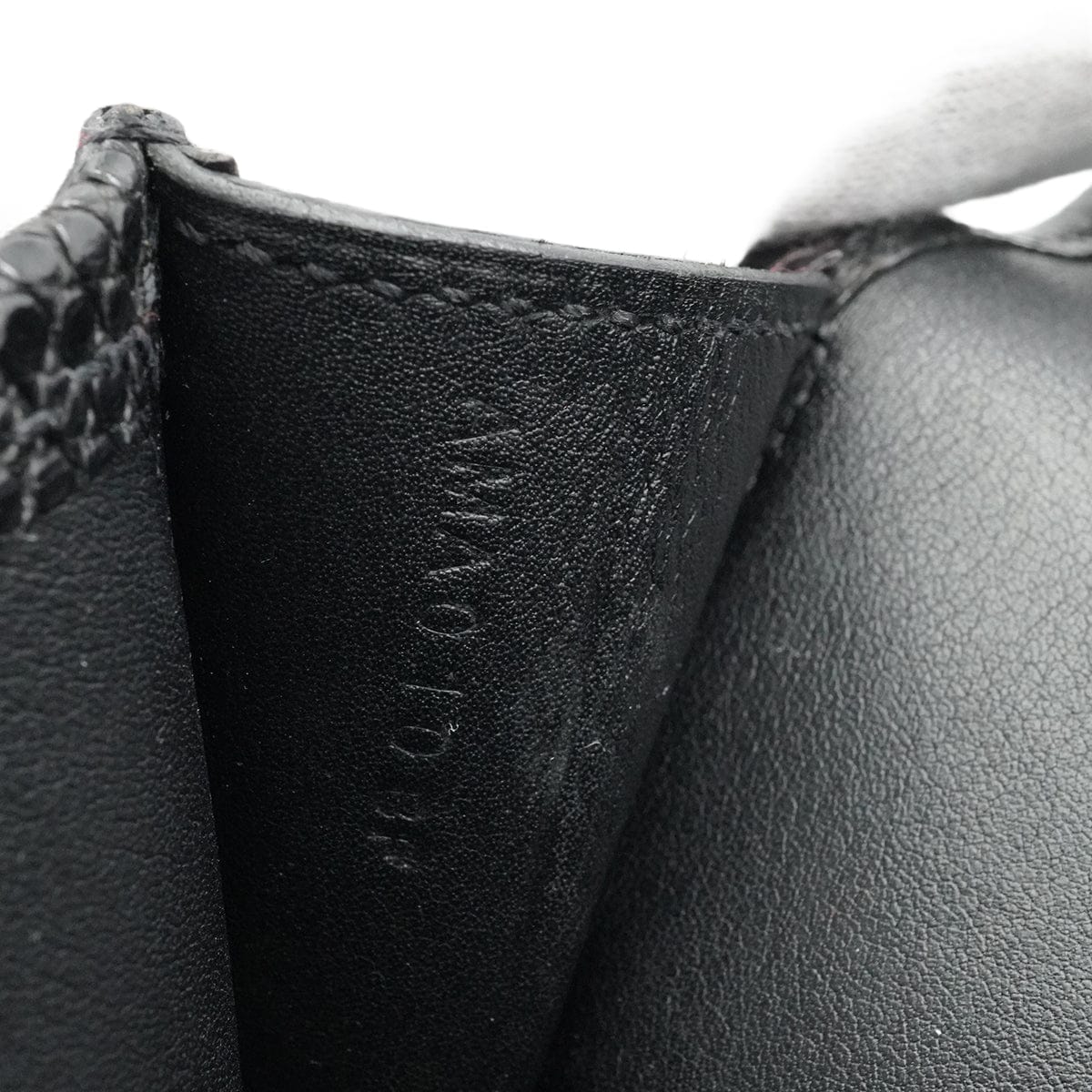 Luxury Promise Japan HERMES JIGE ELAN 29 BLACK LIZARD VEAU SWIFT CLUTCH BAG 2017 A STAMP 90339216