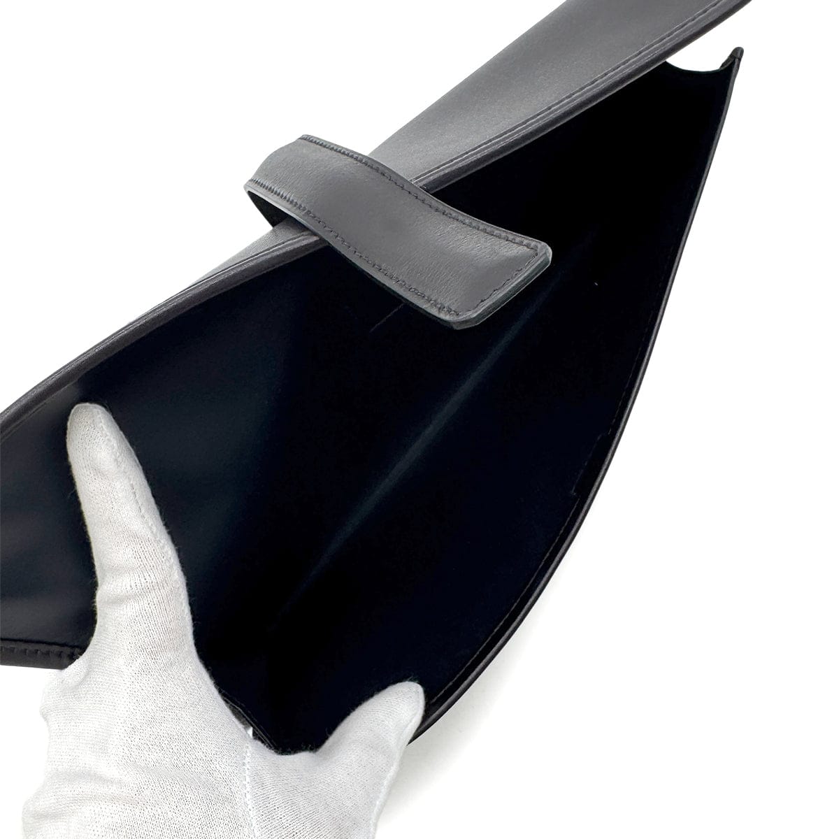 Luxury Promise Japan HERMES JIGE ELAN 29 BLUE NUIT VEAU EVERCOLOR CLUTCH BAG Z 90300861