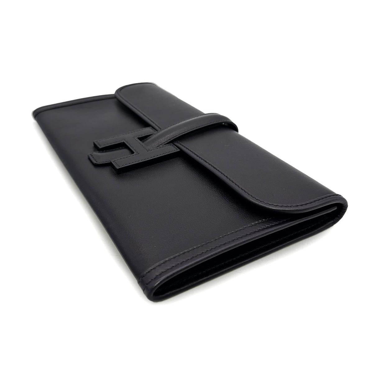 Luxury Promise Japan HERMES JIGE ELAN 29 BLUE NUIT VEAU EVERCOLOR CLUTCH BAG Z 90300861