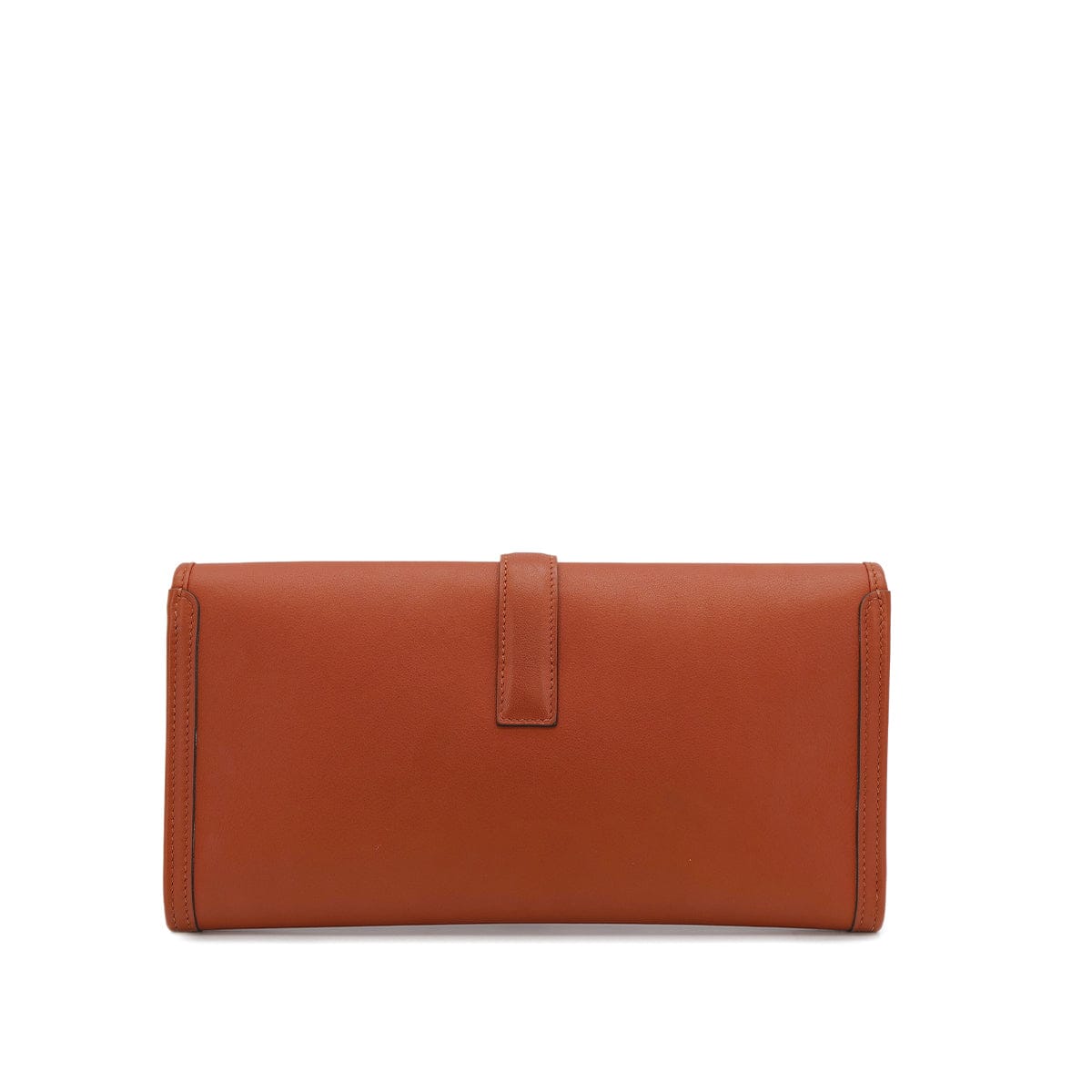 Luxury Promise Japan HERMES JIGE ELAN 29 CUIVRE VEAU SWIFT CLUTCH BAG X 90310328