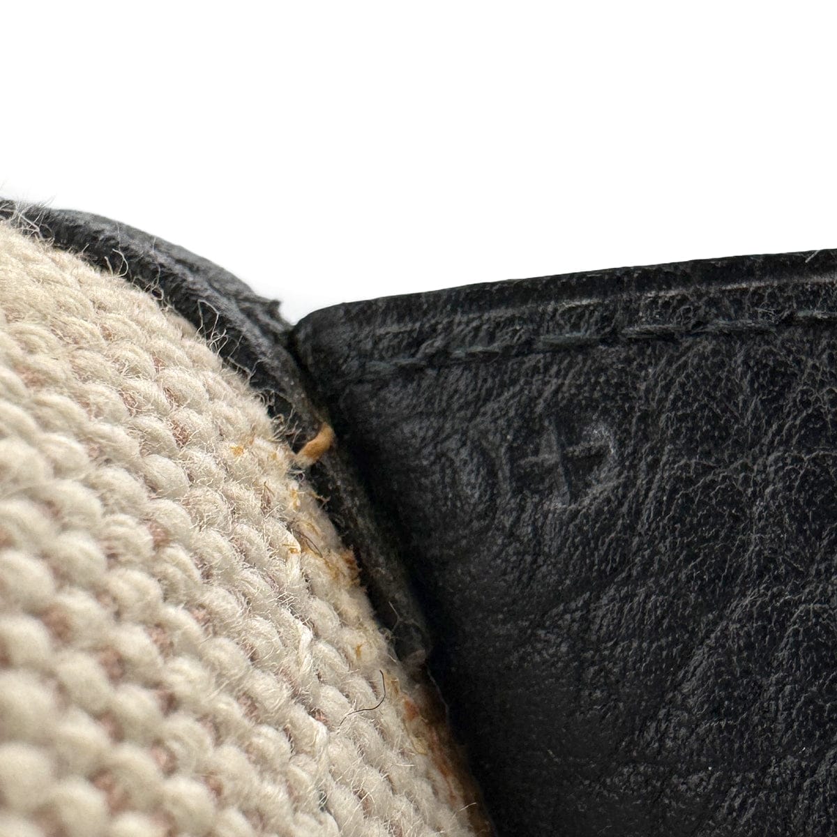 Luxury Promise Japan HERMES JIGE GM BLACK FJORD CLUTCH BAG 1991 CIRCLE U 90315008