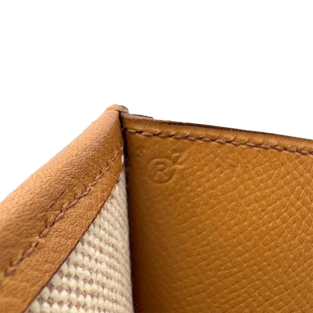 Luxury Promise Japan HERMES JIGE GM NATUREL COUCHEVEL CLUTCH BAG 〇R 90299610