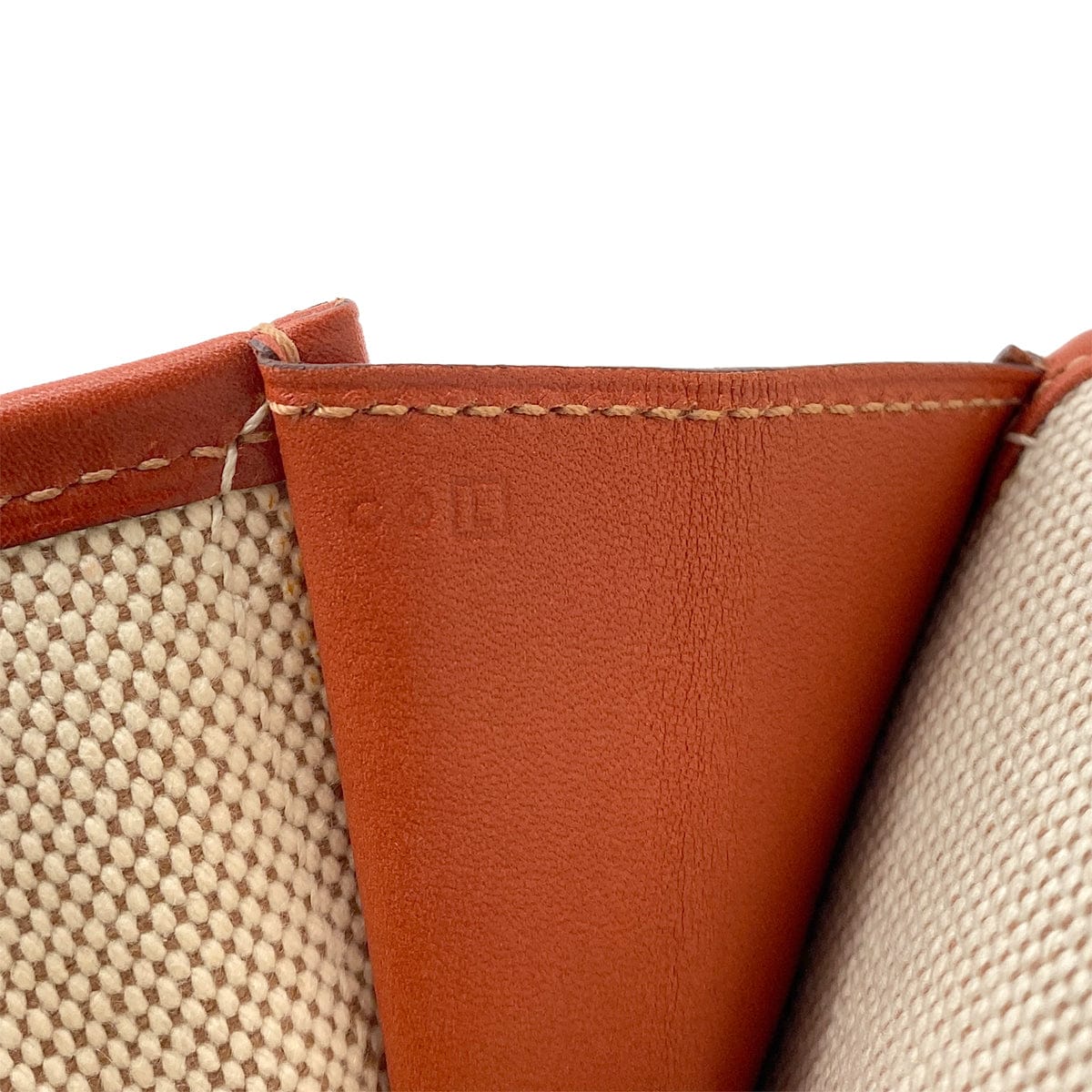 Luxury Promise Japan HERMES JIGE PM CLUTCH BAG BRIQUE BOXCALF 2008 SQUARE L 90314408