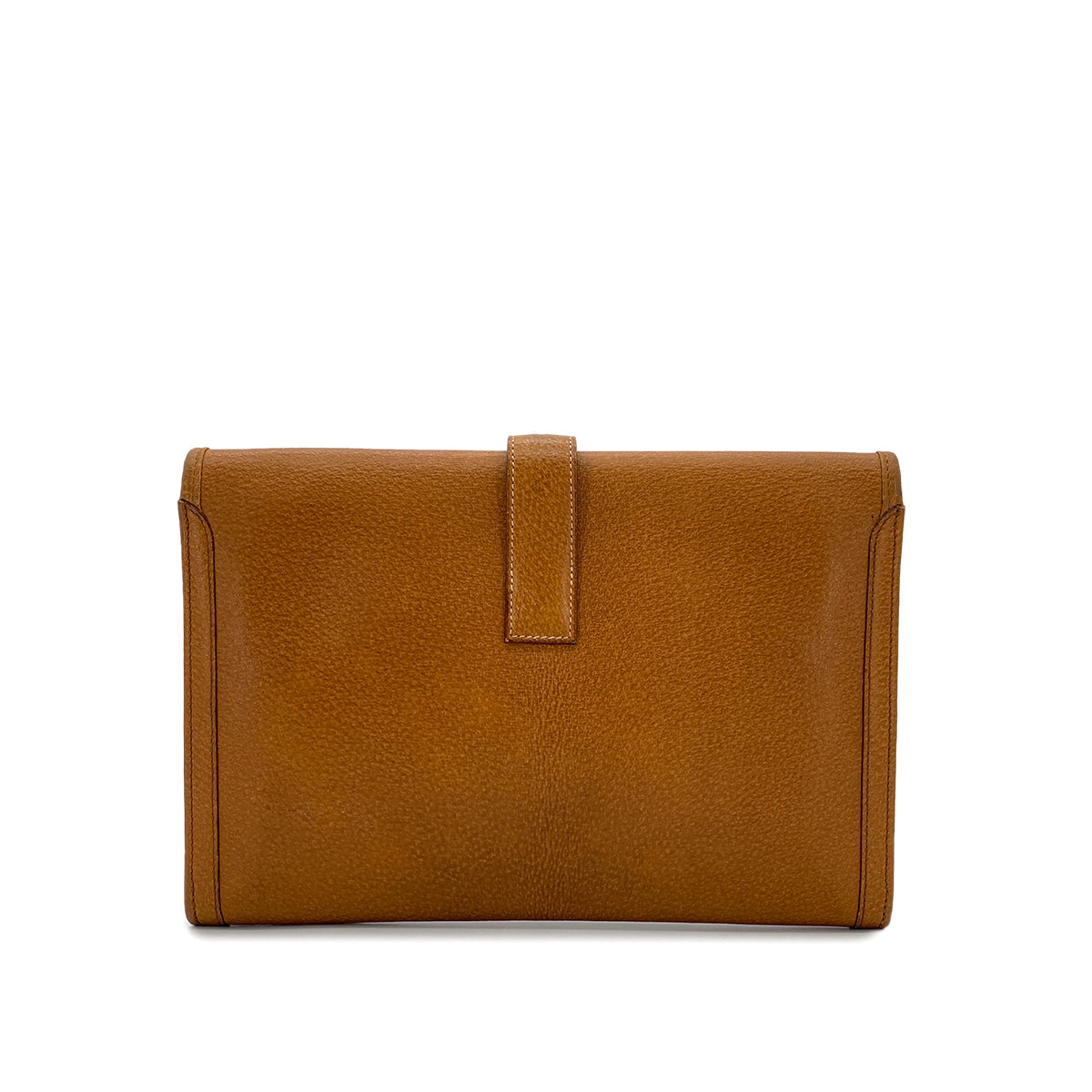 Luxury Promise Japan HERMES JIGE PM GOLD PIGSKIN CLUTCH BAG 〇V 90299318