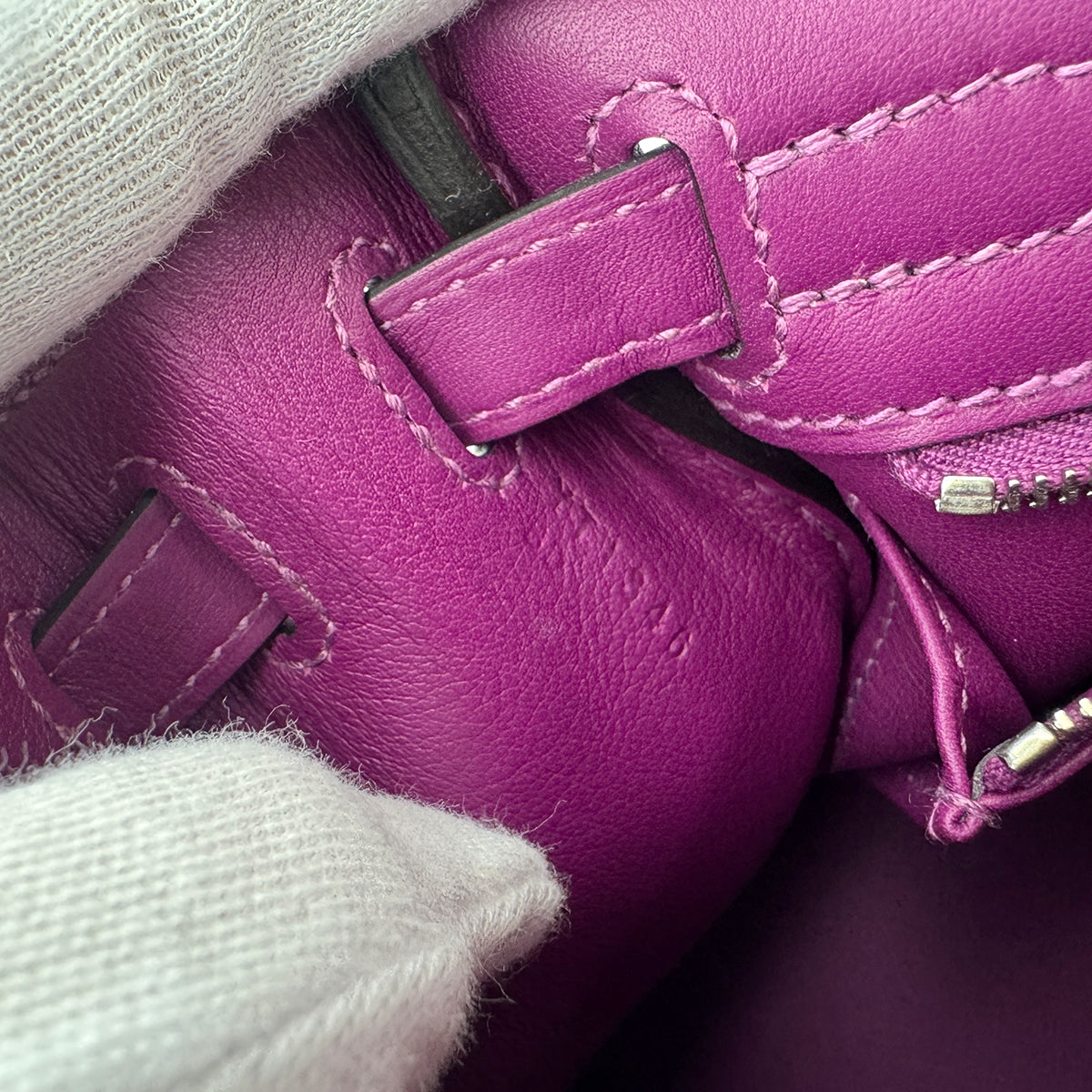 Luxury Promise Japan HERMES KELLY 25 RETOURNE ANEMONE VEAU SWIFT HAND SHOULDER BAG Y SHW 90303002