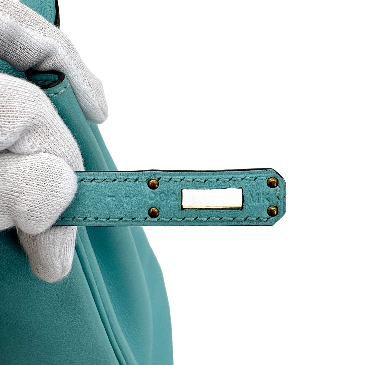 Luxury Promise Japan HERMES KELLY 25 RETOURNE BLUE SAINT CYR SWIFT HAND SHOULDER BAG 2015 T GOLD HARD WARE 90300009