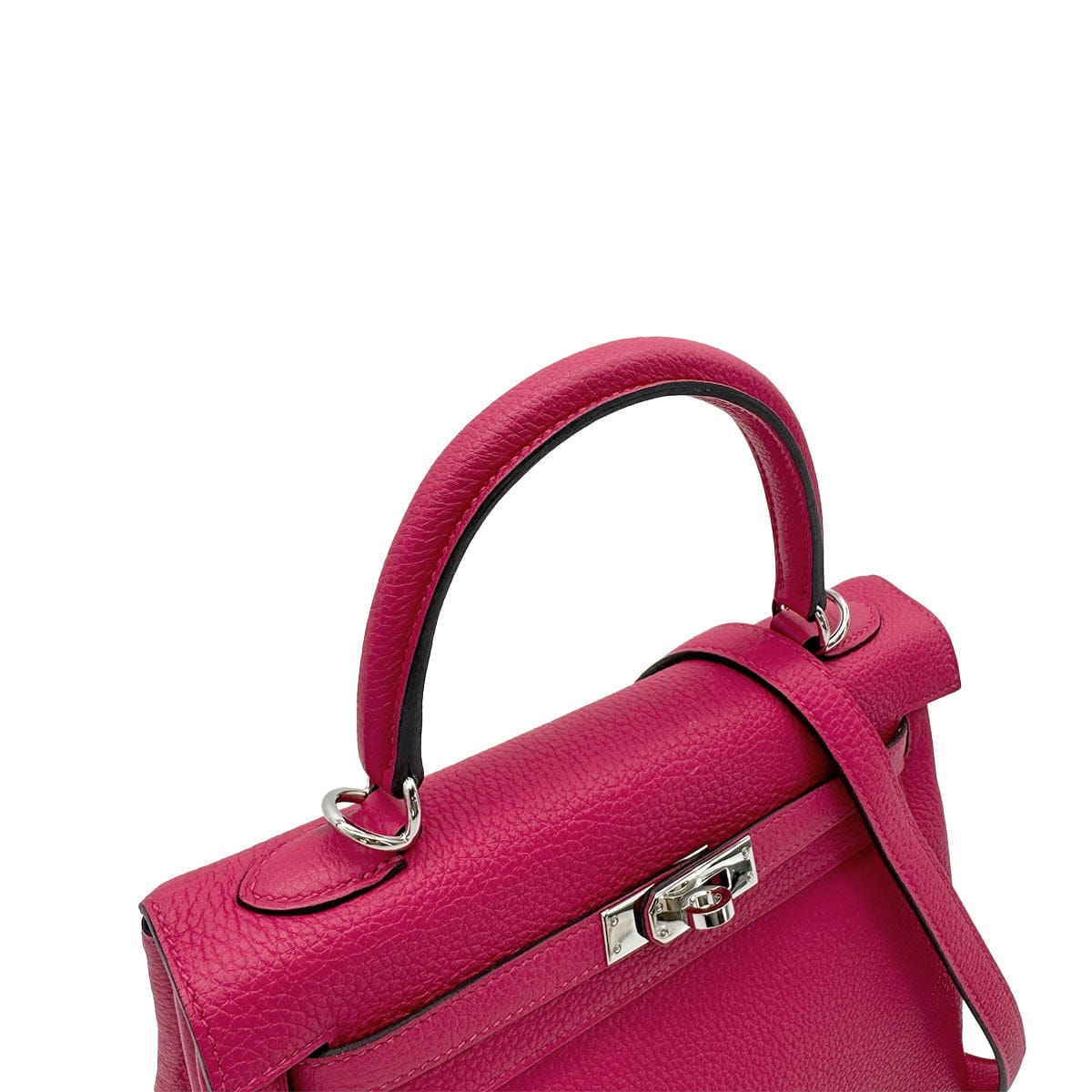 Luxury Promise Japan HERMES KELLY 25 RETOURNE FRANBOISE TOGO HAND SHOULDER BAG B PHW 90306281